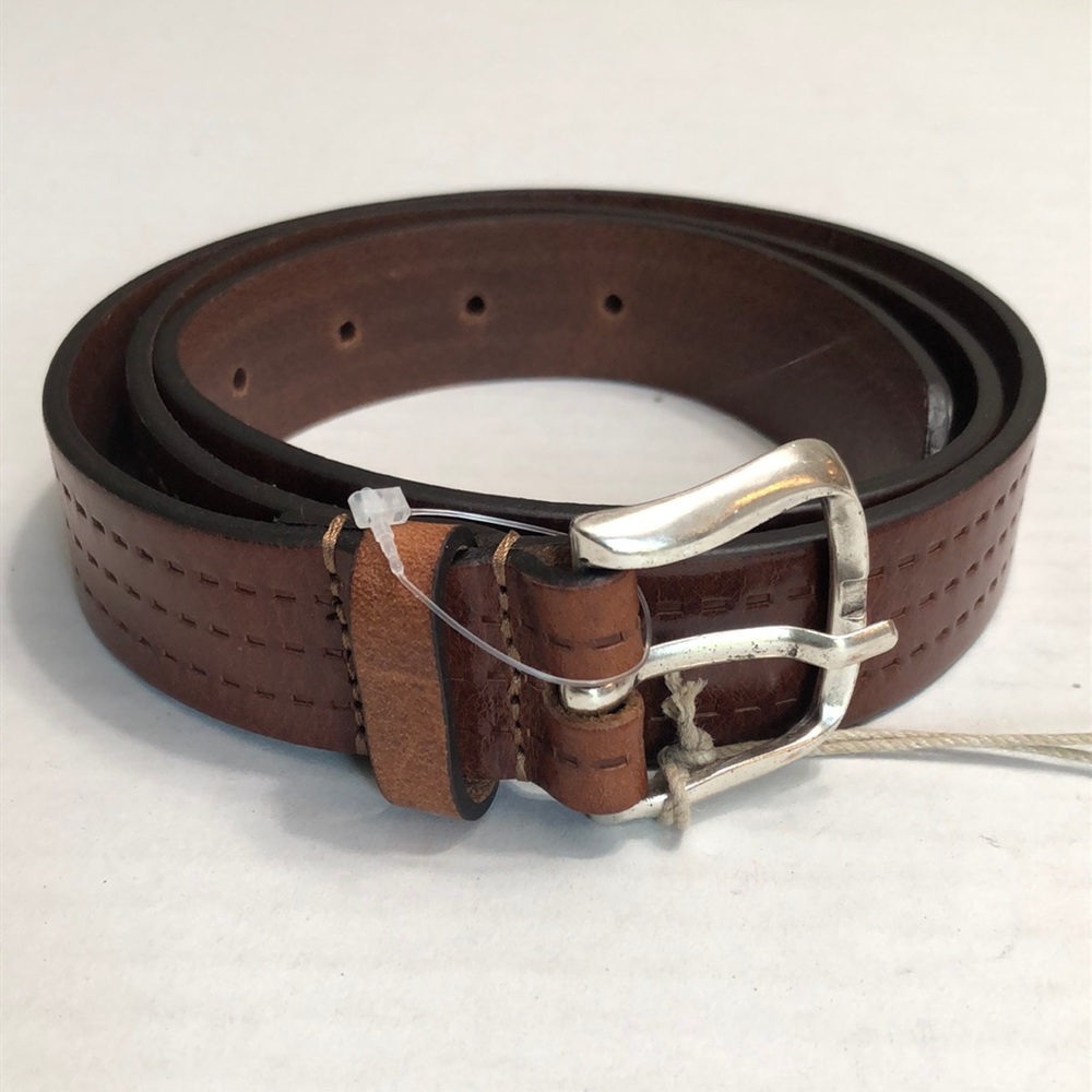Fabio Corti Brown Leather Belt size Medium